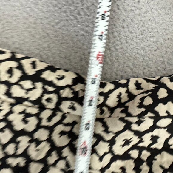 J. McLaughlin Delphine Tan Black Leopard Print Blazer Jacket Tan Black - Picture 15 of 16